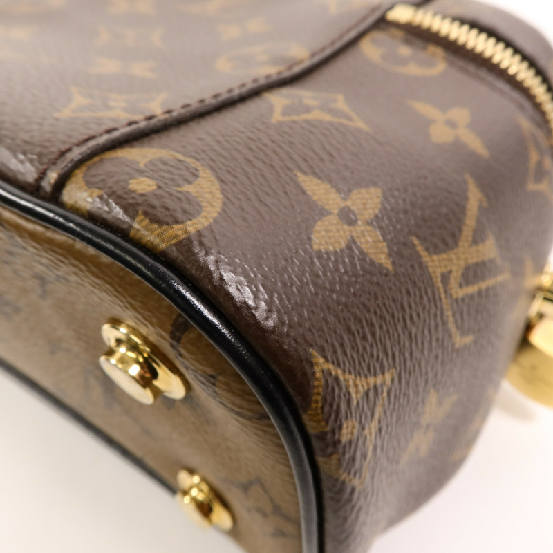 LOUIS VUITTON Monogram Reverse Vanity PM手挽肩背兩用袋-10