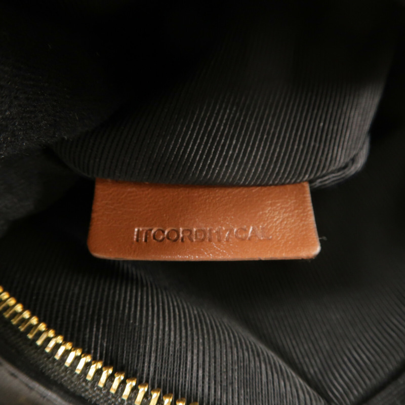 BURBERRY 塗層帆布/牛皮皮革Louise TB肩背袋-7