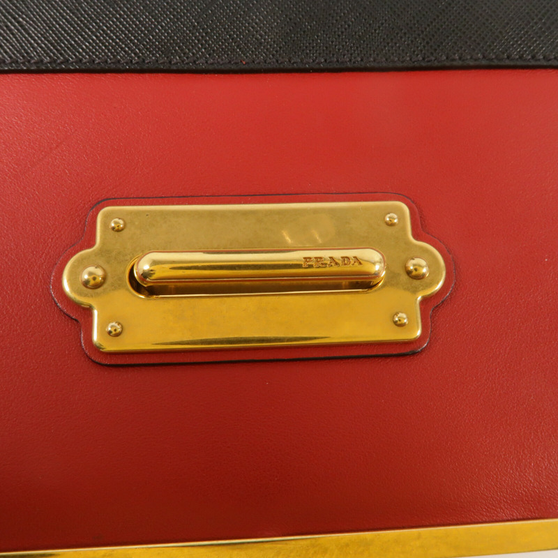 PRADA 牛皮皮革Shoulder Bag肩背袋-8
