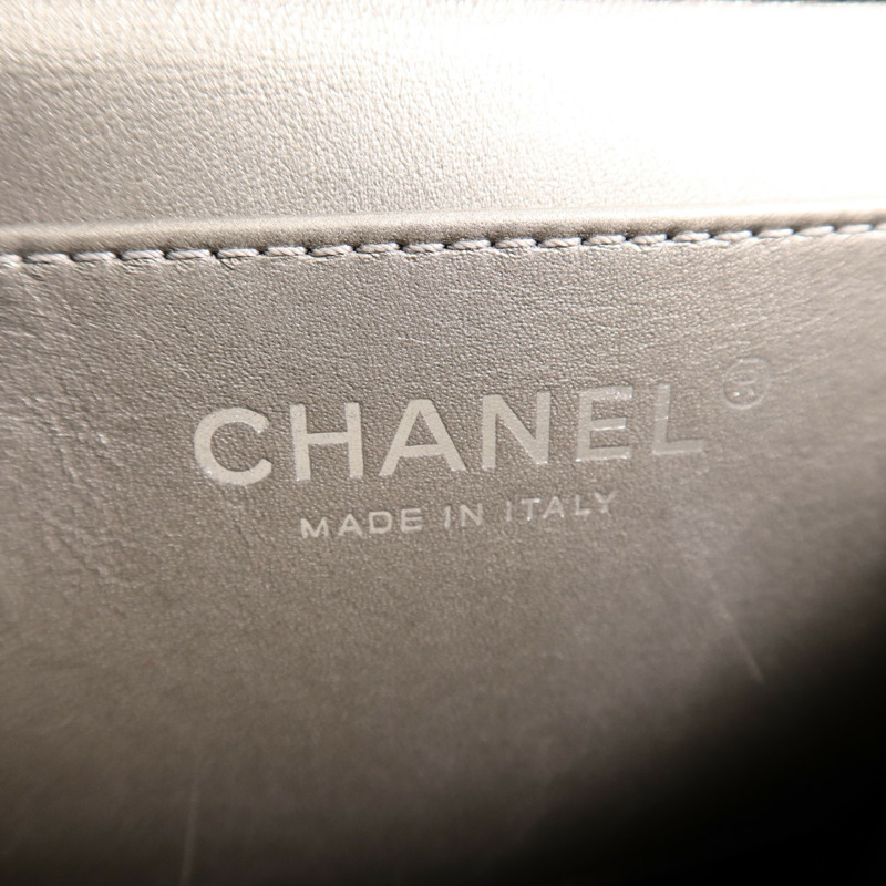 CHANEL 牛皮皮革Matelasse Pearl Chain Bag鏈帶肩背袋-5