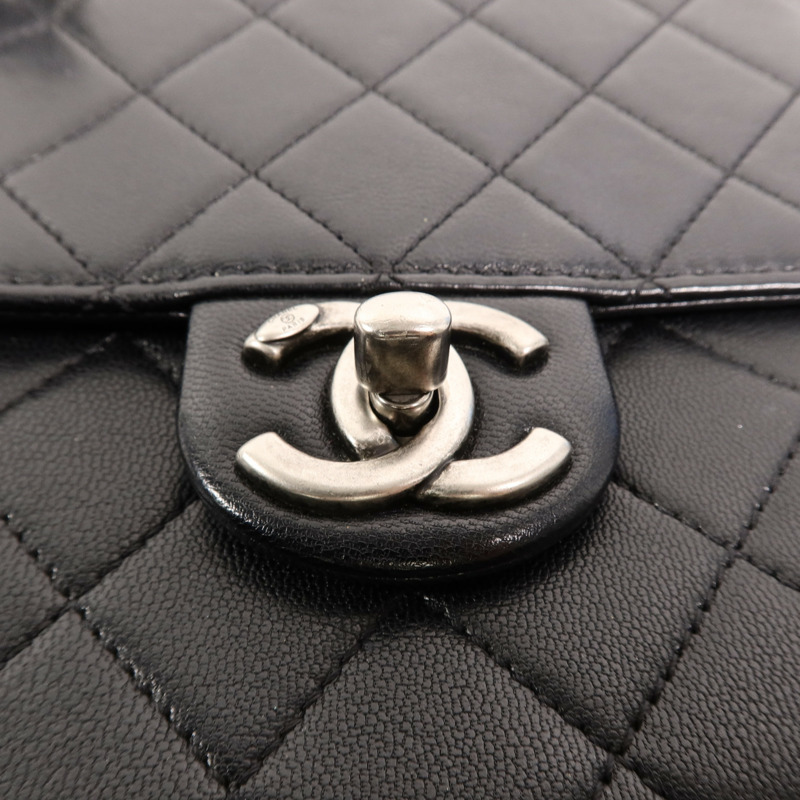 CHANEL 牛皮皮革Matelasse Pearl Chain Bag鏈帶肩背袋-8
