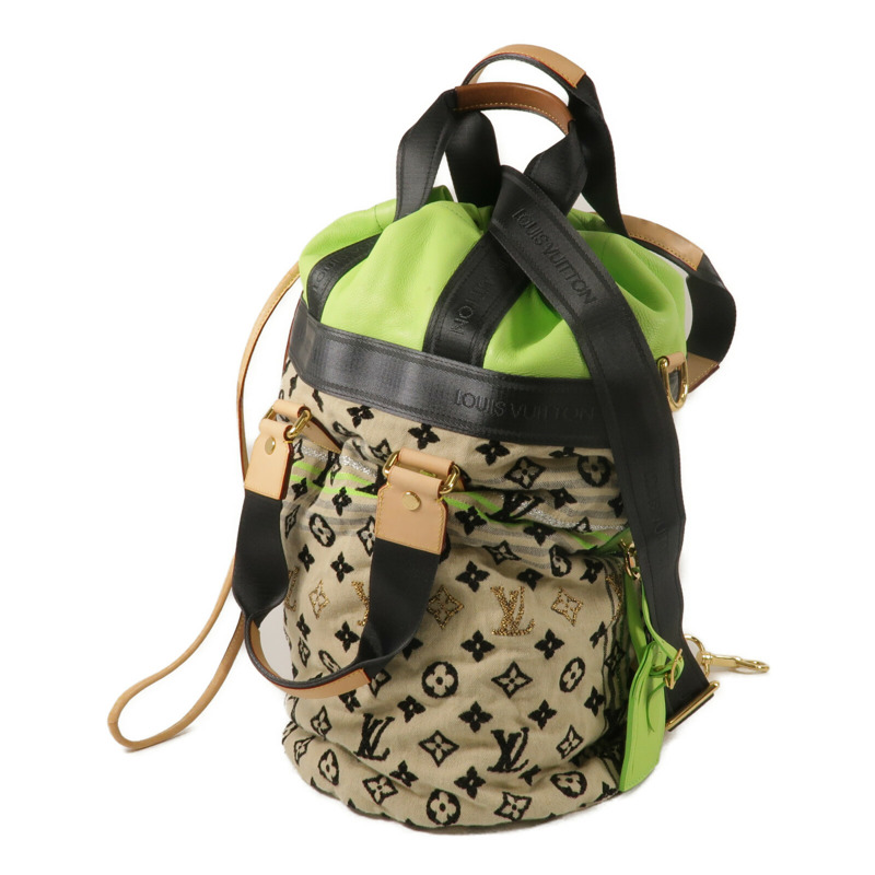 LOUIS VUITTON Monogram Cheche/牛皮皮革Gypsy PM手挽肩背兩用袋-1