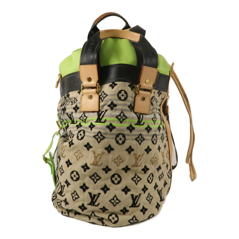 LOUIS VUITTON Monogram Cheche/牛皮皮革Gypsy PM手挽肩背兩用袋-2