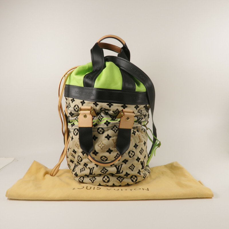 LOUIS VUITTON Monogram Cheche/牛皮皮革Gypsy PM手挽肩背兩用袋-10