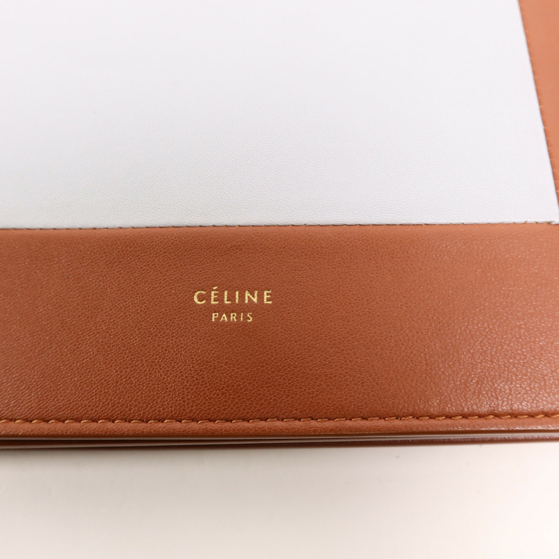 CELINE 牛皮皮革Frame Wallet On Chain鏈帶肩背袋-8