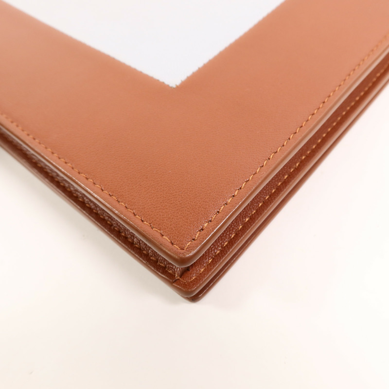 CELINE 牛皮皮革Frame Wallet On Chain鏈帶肩背袋-13