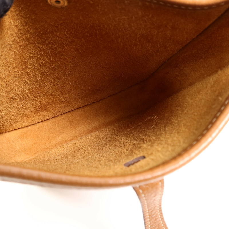 HERMES Clemence皮革Evelyne TPM肩背袋Gold-4