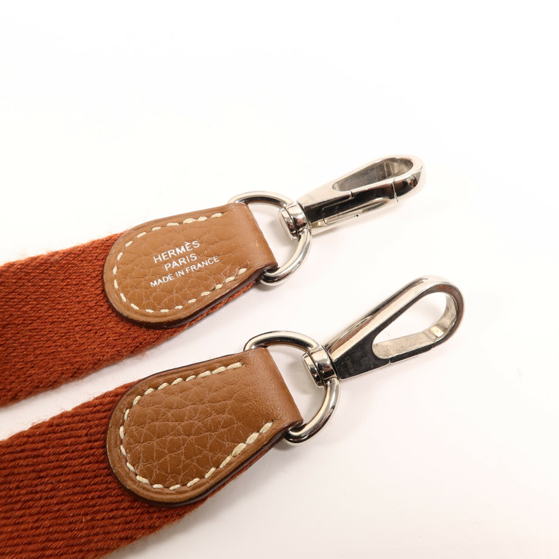 HERMES Clemence皮革Evelyne TPM肩背袋Gold-13