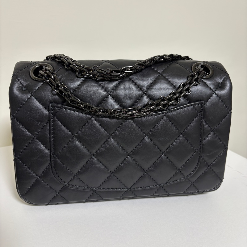 Chanel 2.55 mini so black-2