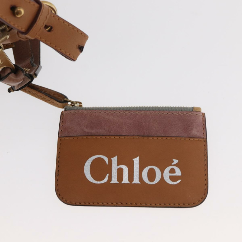 【日本直送】Chloe Sam 迷你波士頓包 皮革 兩用 米色 金色 正品 am11584A-22