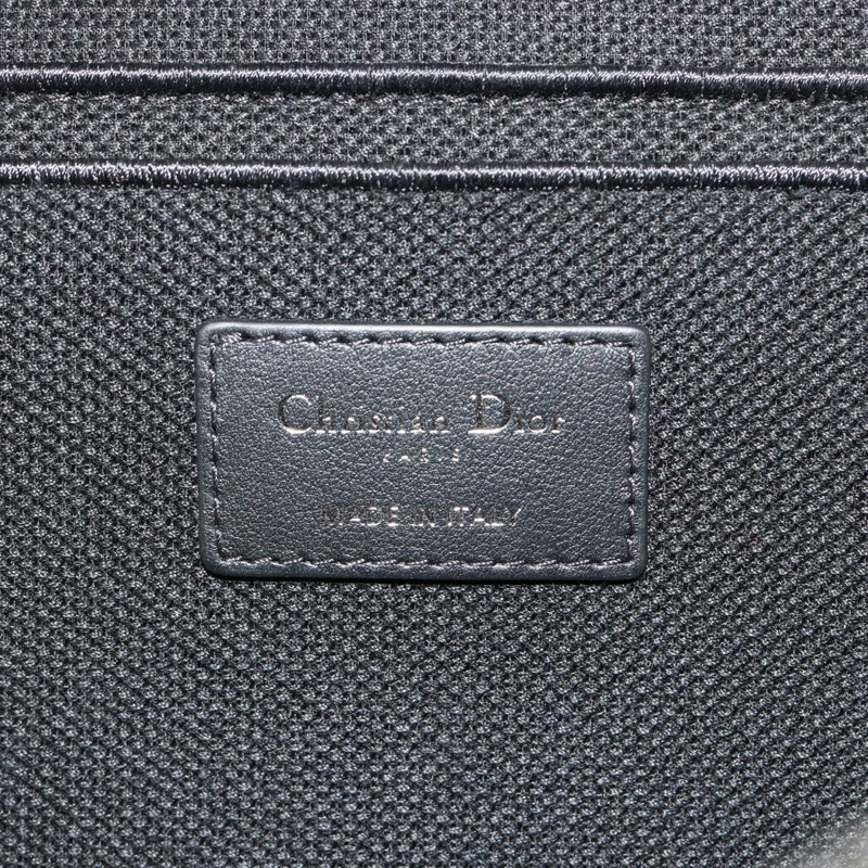 【日本直送】Christian Dior Vanity 手袋帆布黑色銀色正品 ka4453M-19