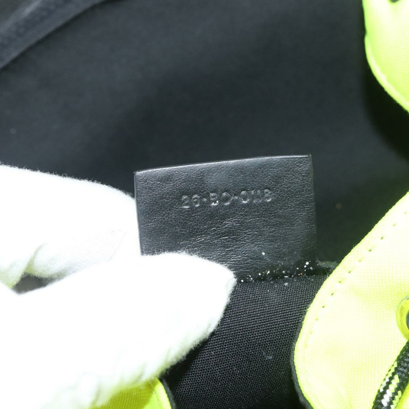 【日本直送】Christian Dior 雙肩包帆布皮革黃銀正品 181209A-11