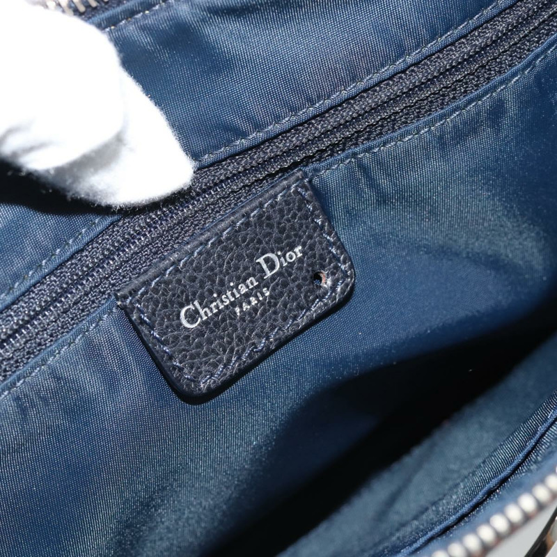 【日本直送】Christian Dior Trotter帆布手提包 藍色銀色 正品 bs35245A-18