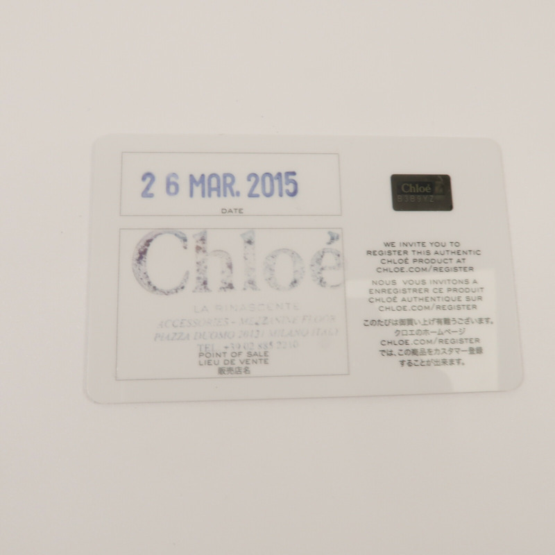 Chloe 牛皮皮革Elle鏈帶肩背袋-7