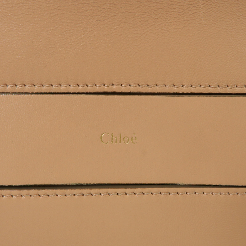 Chloe 牛皮皮革Elle鏈帶肩背袋-8