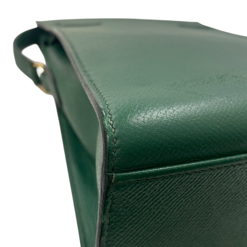 HERMES 愛馬仕 KELLY SPORT 側背凱莉包 EPSOM皮革 翡翠綠 金釦-8