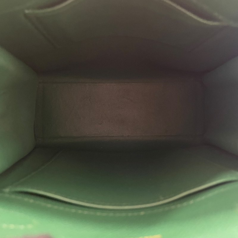 HERMES 愛馬仕 KELLY SPORT 側背凱莉包 EPSOM皮革 翡翠綠 金釦-13