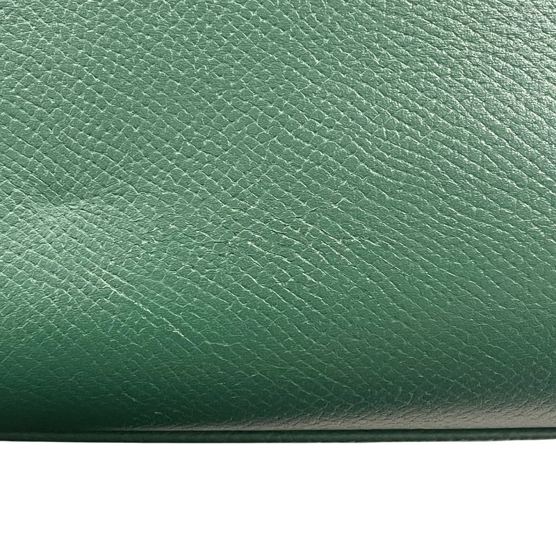 HERMES 愛馬仕 KELLY SPORT 側背凱莉包 EPSOM皮革 翡翠綠 金釦-16