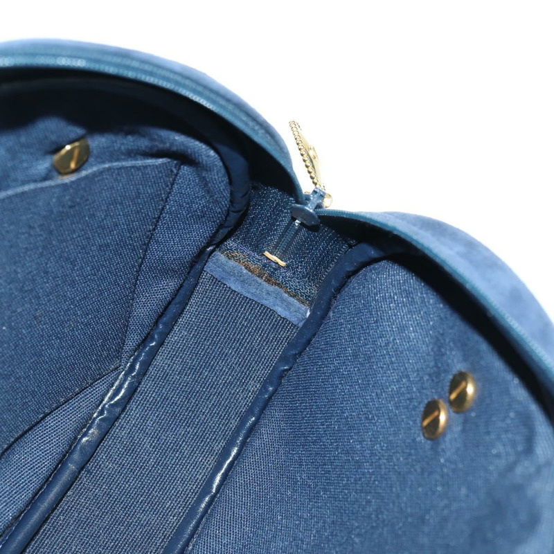 【日本直送】Christian Dior 鏈條肩背包 麂皮 海軍藍 金色 正品 BA12652V-17