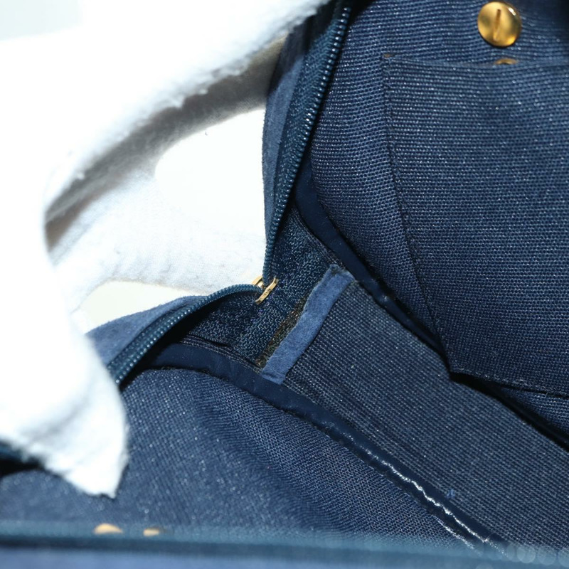 【日本直送】Christian Dior 鏈條肩背包 麂皮 海軍藍 金色 正品 BA12652V-18