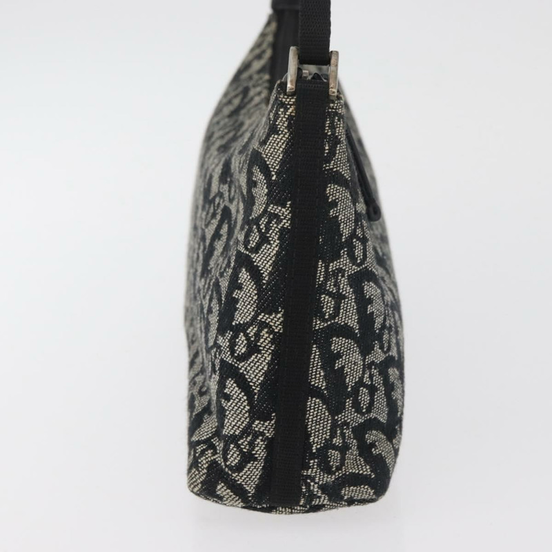 【日本直送】Christian Dior Trotter帆布配件包 黑色 銀色 正品 180859A-3