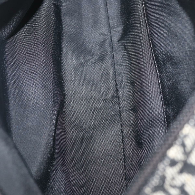 【日本直送】Christian Dior Trotter帆布配件包 黑色 銀色 正品 180859A-10