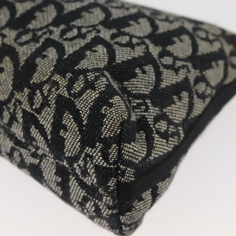 【日本直送】Christian Dior Trotter帆布配件包 黑色 銀色 正品 180859A-13