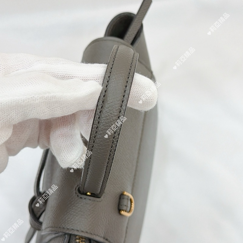 莉亞精品♡Celine Pico鯰魚包 灰 二手-15