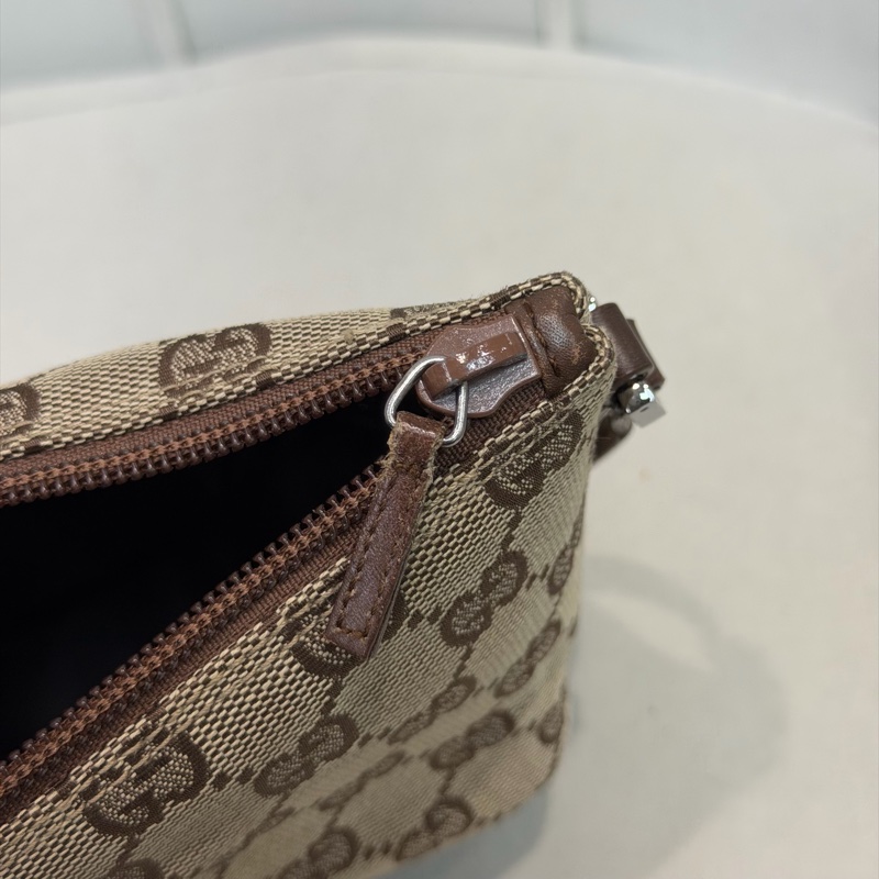 Gucci GG Canvas Boat Pouch 老花腋下包 XA485-19