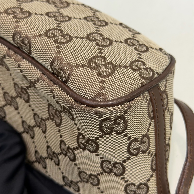 Gucci GG Canvas Boat Pouch 老花腋下包 XA485-28