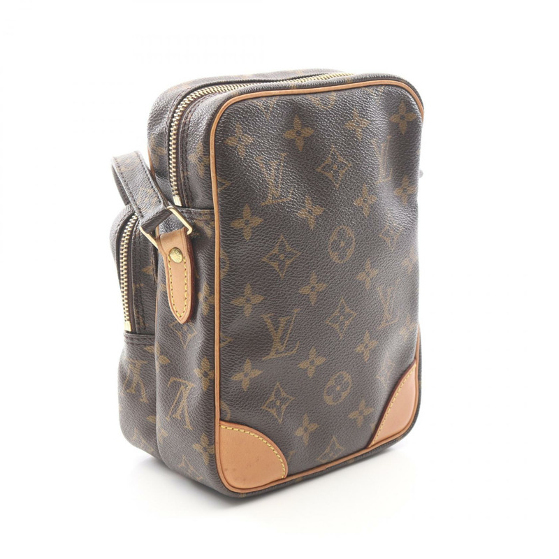 路易威登 Amazon 肩斜背包 M45236 Monogram 帆布皮革棕色-1