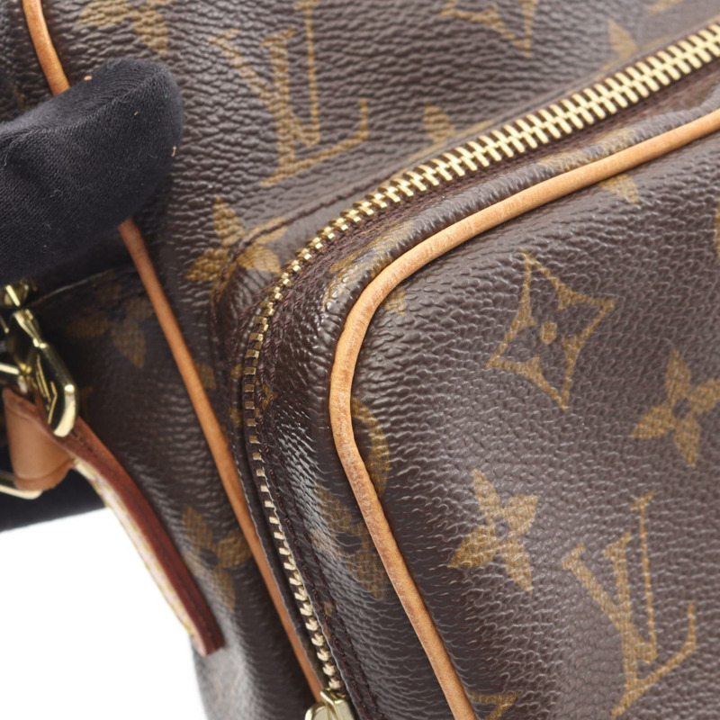 路易威登 Amazon 肩斜背包 M45236 Monogram 帆布皮革棕色-6