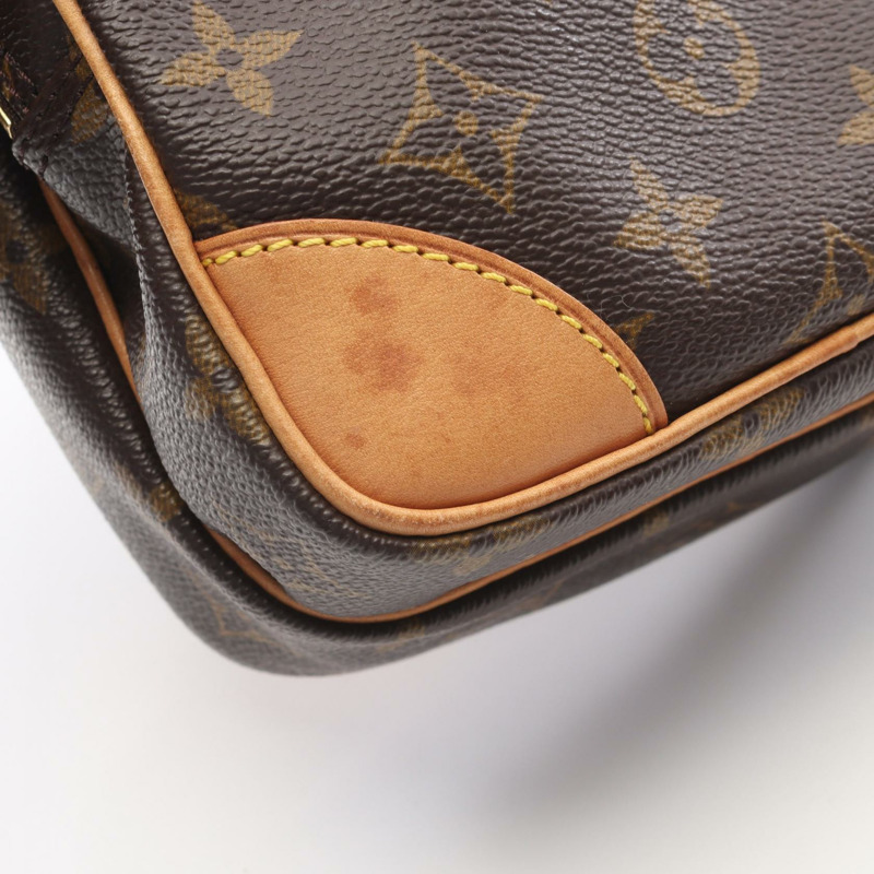 路易威登 Amazon 肩斜背包 M45236 Monogram 帆布皮革棕色-7