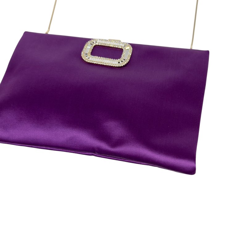 ROGER VIVIER 水鑽方扣 2用包-7