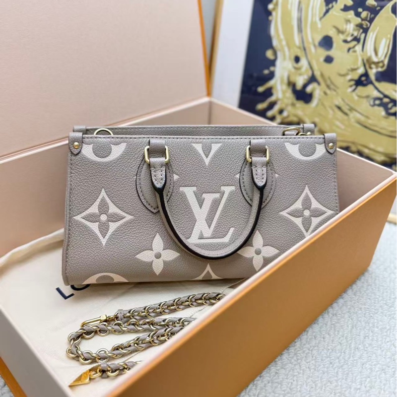 全新现货 LV onthego 横版大象灰18*7*12cm-0