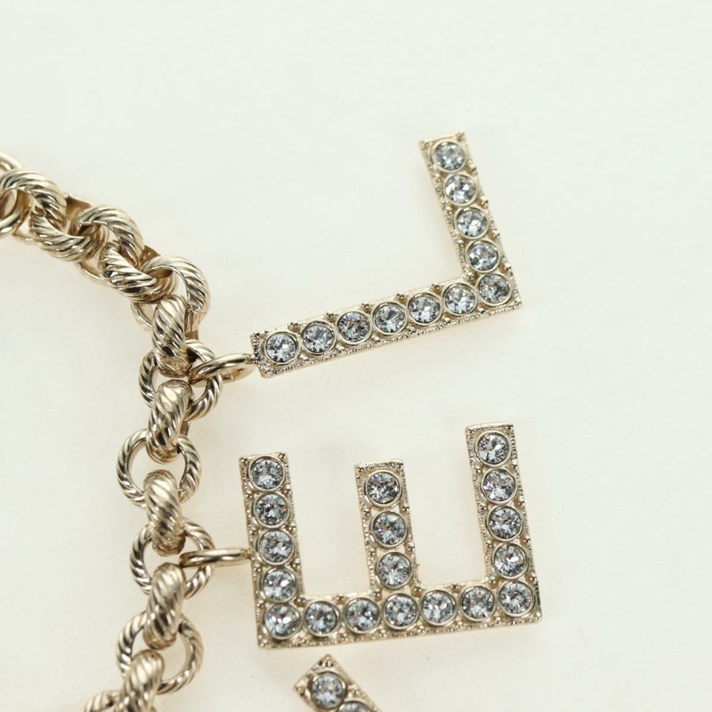 【日本直送】香奈兒 (CHANEL) 香檳金金屬手鐲,CC標誌,正品編號178800SM-3