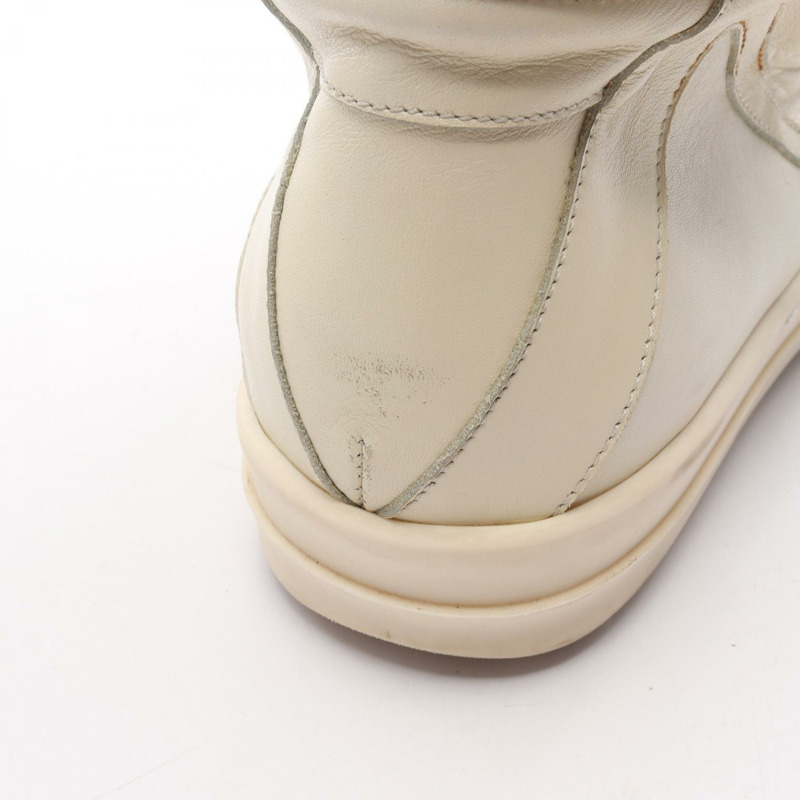 Rick Owens Geo 籃球鞋,米色皮革,二手男款-6