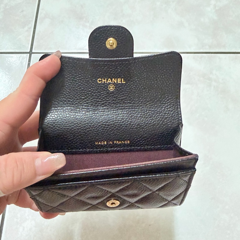 Chanel經典翻蓋卡片夾-13