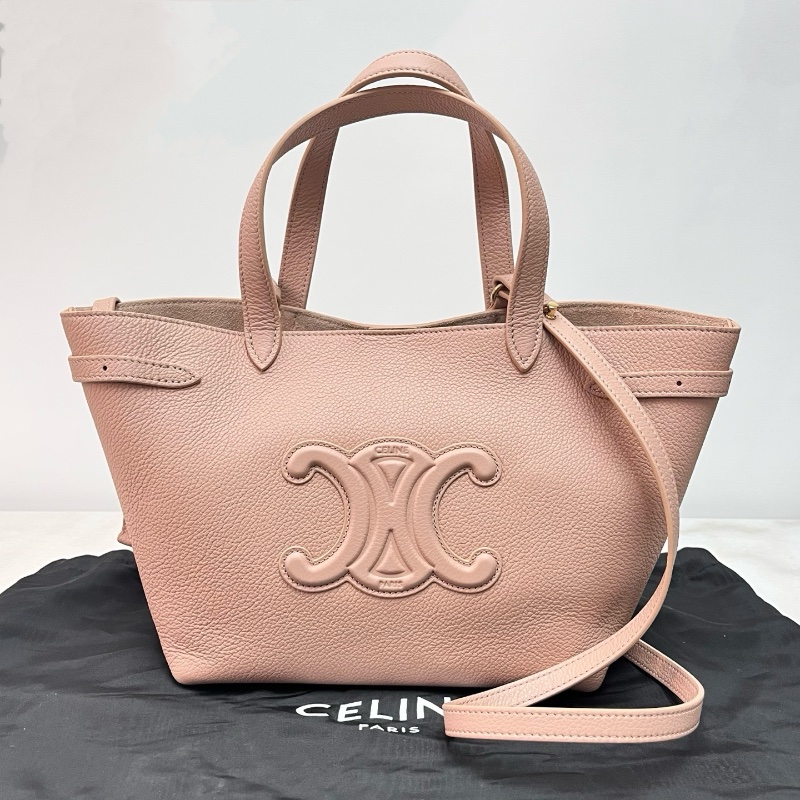 Celine Cabas Anais Cuir ( Pink )-0
