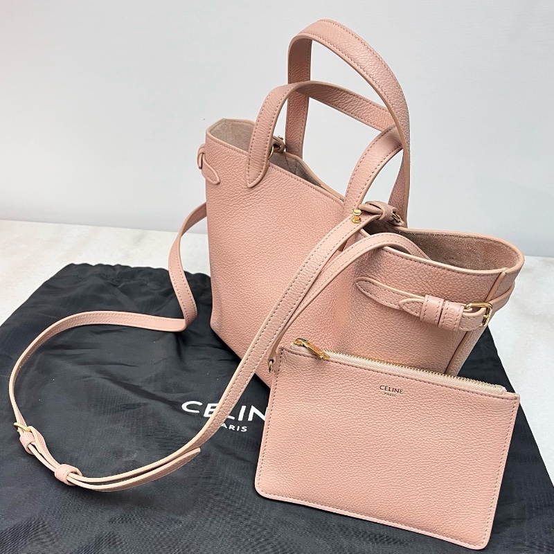 Celine Cabas Anais Cuir ( Pink )-1