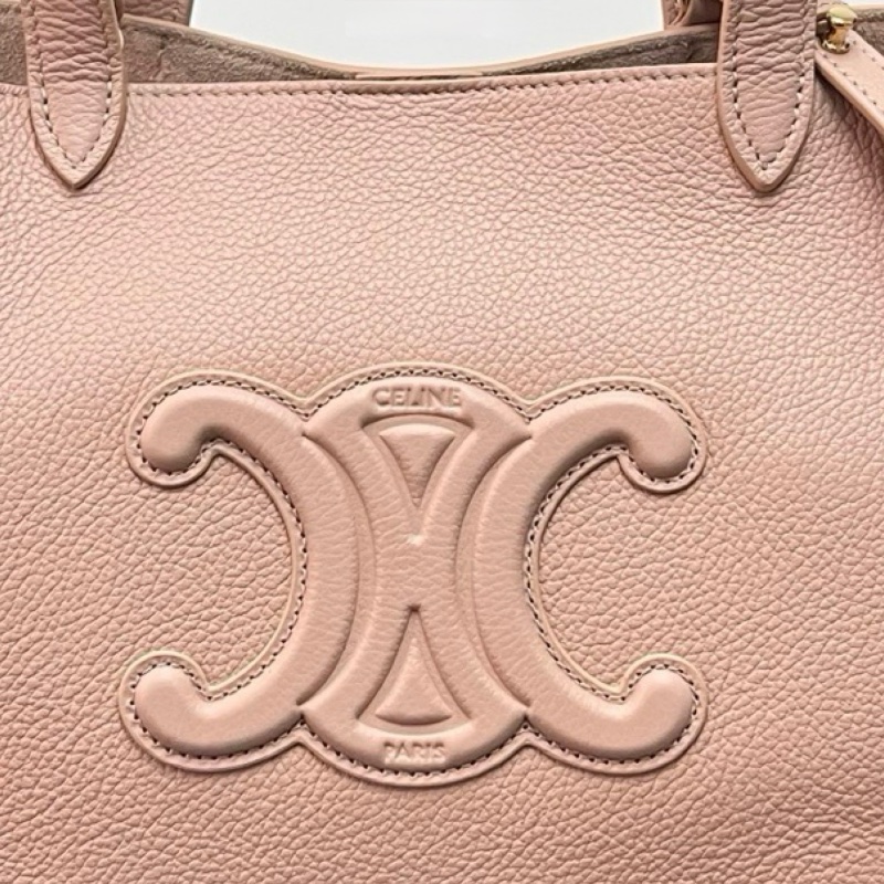 Celine Cabas Anais Cuir ( Pink )-4