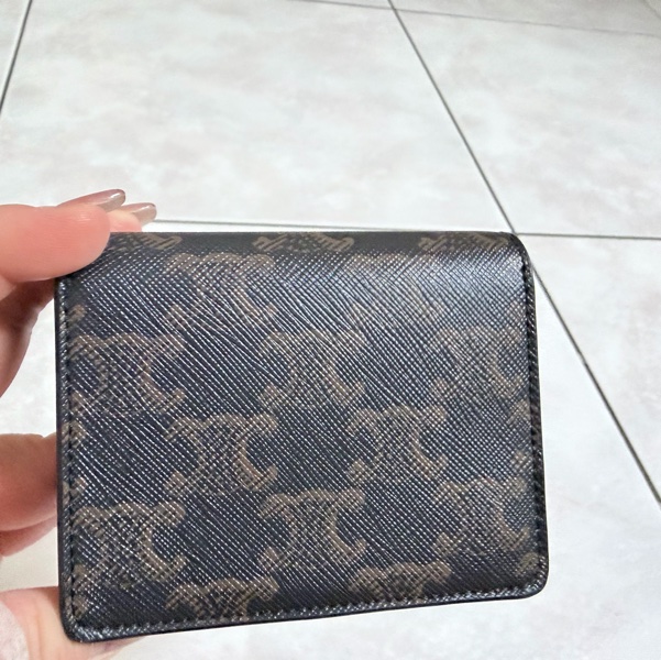 Celine 翻蓋卡包-6