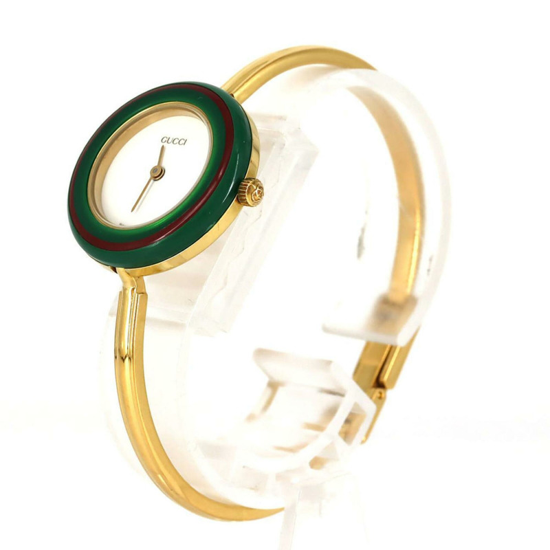 Gucci Change Ring GP 中型 11 12.2 石英錶-1