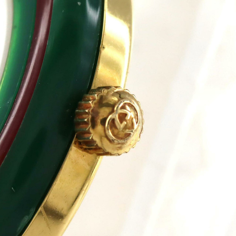 Gucci Change Ring GP 中型 11 12.2 石英錶-4