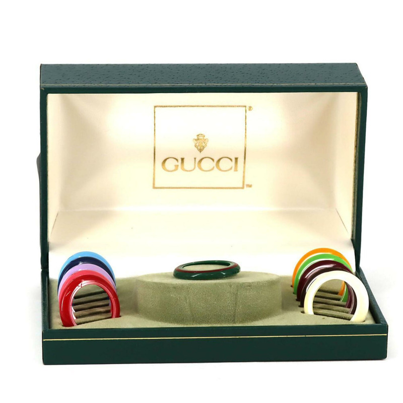 Gucci Change Ring GP M 碼 11 12 石英錶-7