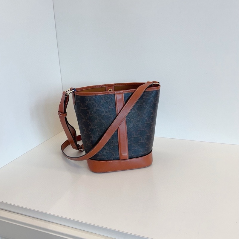 🛍️Celine|凱旋門老花水桶包|小號|98新-1