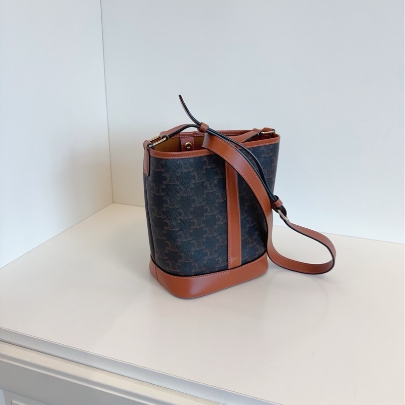 🛍️Celine|凱旋門老花水桶包|小號|98新-2