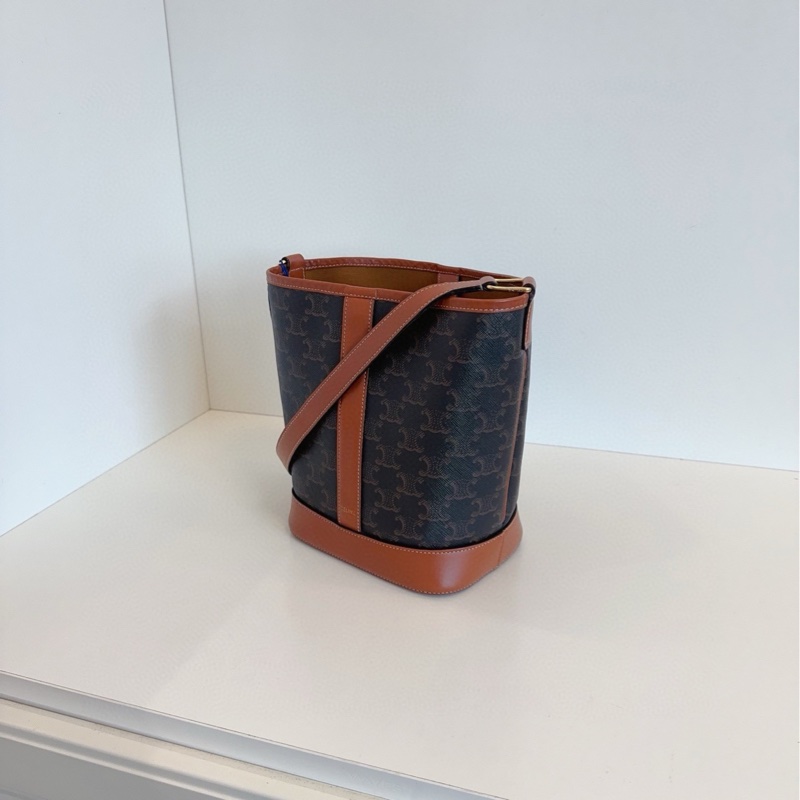🛍️Celine|凱旋門老花水桶包|小號|98新-3