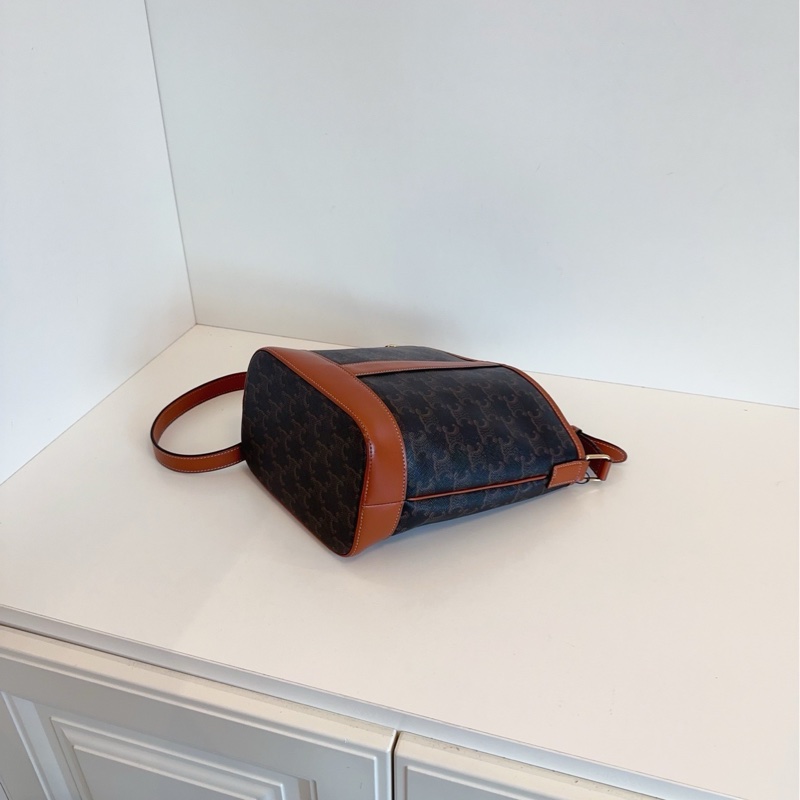 🛍️Celine|凱旋門老花水桶包|小號|98新-5