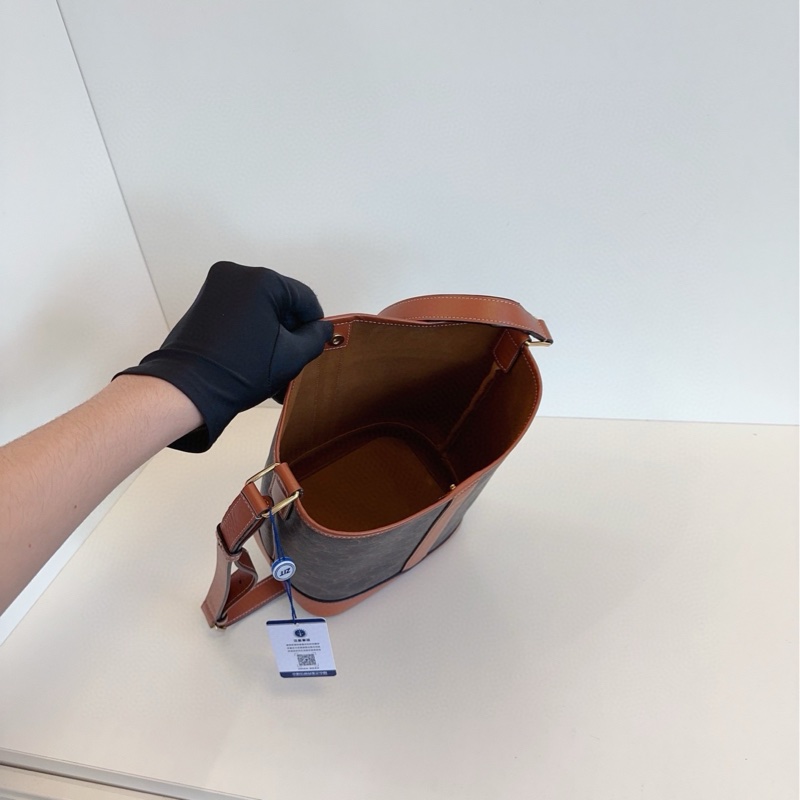 🛍️Celine|凱旋門老花水桶包|小號|98新-6